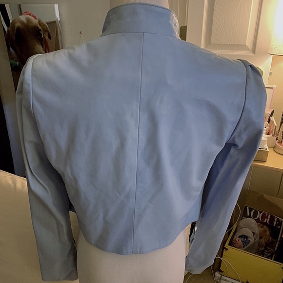 Hoffman Leather Crop Motor Jacket S/P - Picture 4 of 5